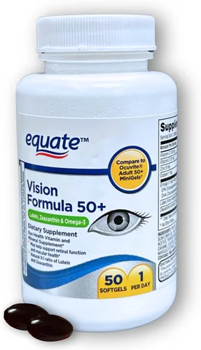 Miniatura 6 de Vision Formula 50 Plus - Cápsulas blandas para la salud ocular, 50 unidades (paquete de 1), en caja por Fusion Shop Store