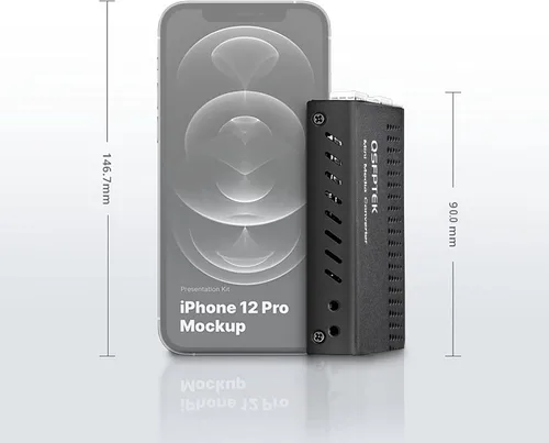 Miniatura 4 de 10G MINI Media Coverter, 10Gigabit Ethernet Media Converter, 10GB Gigabit Fibra a 10Gbe Cobre UTP Convertidor Medio, Mini No Administrado 1x