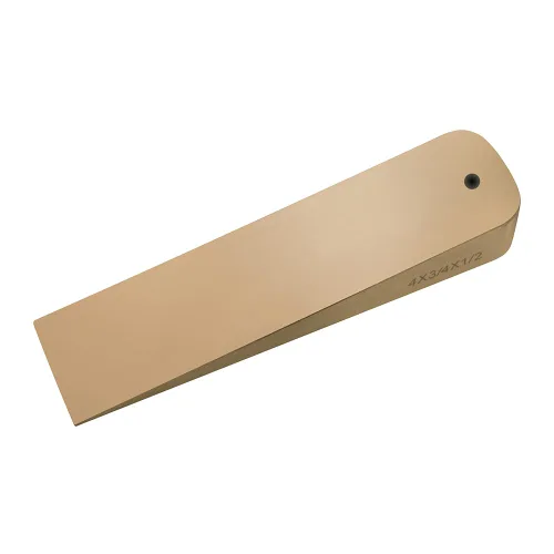 Miniatura 9 de CS Unitec Cuña de brida de bronce de aluminio antichispas con orificio para cordón Herramienta de soldadura de accesorios de tubería de metal