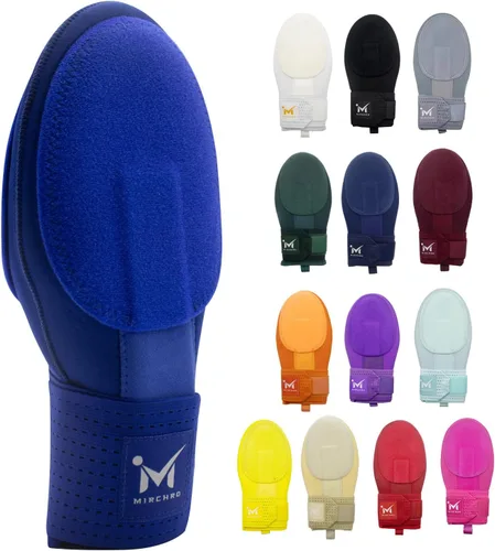 Guante deslizante para jóvenes y adultos, guante de béisbol y sóftbol para protección de la mano, accesorio Drippy Drip diseño ambidiestro Azul