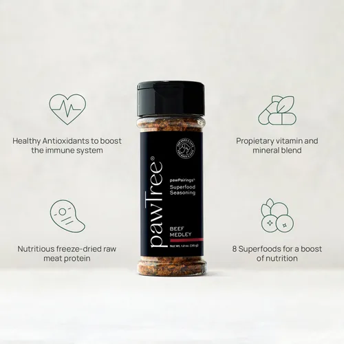 Miniatura 2 de pawTree Toppers de alimentos saludables para perros y gatos - Potenciador del apetito con proteínas liofilizadas. Deliciosos condimentos