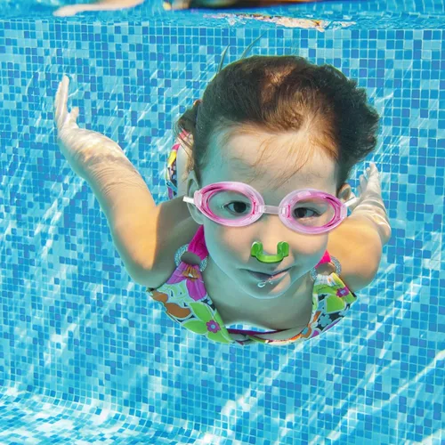 Miniatura 5 de Hoteam 36 pares de gafas de natación para niños, gafas de natación a granel para niños, regalos sin fugas, antivaho de visión amplia, gafas