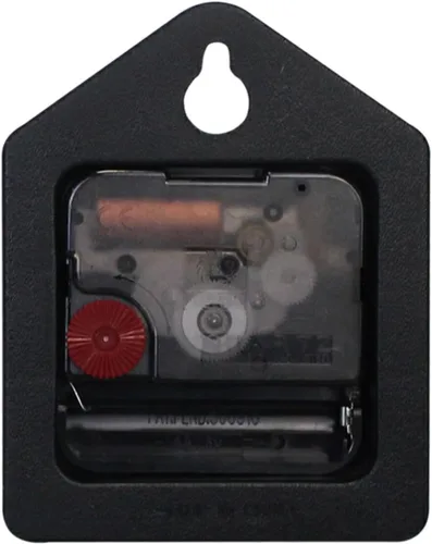 Miniatura 6 de JUNZAN Reloj de pared redondo marrón retro para tazas de café de 10 pulgadas, silencioso, para decoración de dormitorio, café