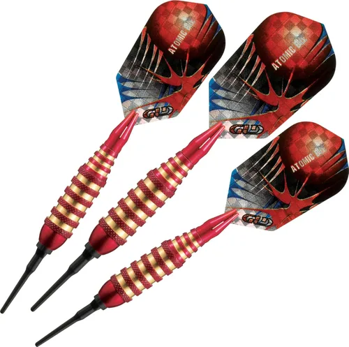 Viper Atomic Bee Dardos de Punta Suave, 0.56 onzas Rojo