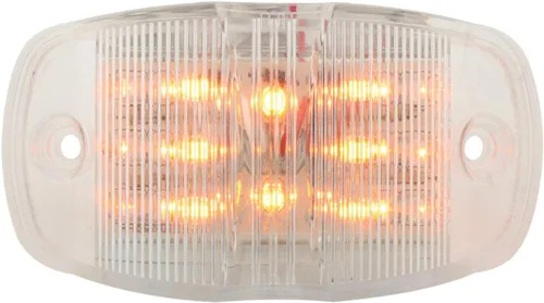 Miniatura 10 de GG Grand General 75170 Luz sellada ámbar/ámbar (6" rectángulo 8 LED, alto/bajo 3 cables)
