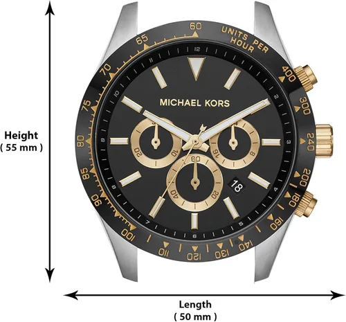 Miniatura 6 de Michael Kors Layton - Reloj de acero inoxidable