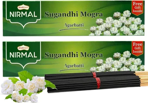 Miniatura 11 de Shubhkart Nirmal Agarbatti - Varillas de incienso Vandita Masala de 9 pulgadas de largo para Puja, fragancia de larga duración, sin carbón