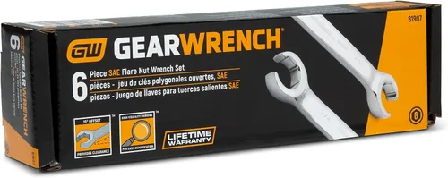 Miniatura 7 de GEARWRENCH Juego de 6 llaves para tuercas cónicas, SAE - 81907