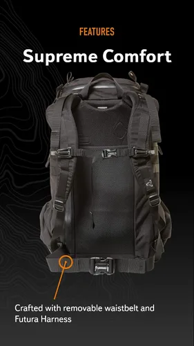 Miniatura 5 de Mystery Ranch Mochila de 2 días - Mochila táctica Molle Senderismo, 27L, Negro