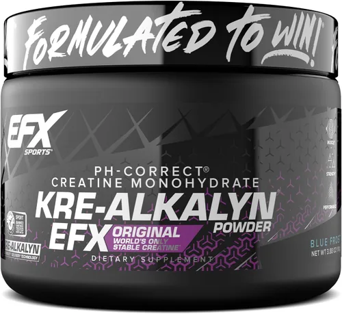 Miniatura 12 de EFX Sports Kre-Alkalyn EFX Powder Suplemento en polvo de monohidrato de creatina pH correcto Fuerza, crecimiento muscular y rendimiento 66
