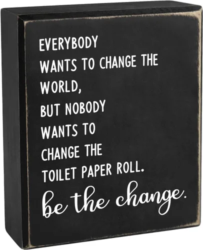 Miniatura 11 de Pigort Letreros con texto en inglés «Put The Lid Down» – Divertida decoración de baño para perro, decoración para perros, decoración del hogar