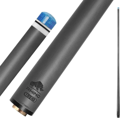 Miniatura 9 de RHINO Eje de piscina de fibra de carbono, Deflexión baja 30 "Eje único, Eje de billar cónico Pro, Punta de cristal TIEMPO, 3/8-8, 3/8-10, 5/16-18