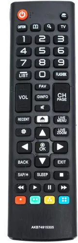 Miniatura 2 de AKB74915305 Reemplazo remoto para LG TV 43UH6030-UB 49UH6090-UJ 49UH6030-UB 49UH6030-UD 55UH6030-UC 60UH6030-UC 60UH6035-UC 65UH6030-UC 65UH6030-UC