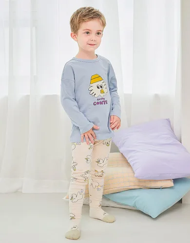 Miniatura 2 de MILKMILE LOLO 2T-15Y Toddler Kids Babyboys Babygirls Boys Girls Unisex 100% Cotton Colorful Allover Longsleeve Outfitsets