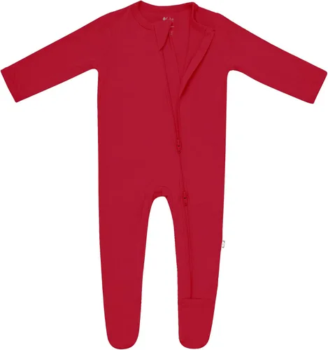 Miniatura 40 de KYTE BABY Pies unisex con cierre de cremallera, rayón hecho de bambú, 0-24 meses