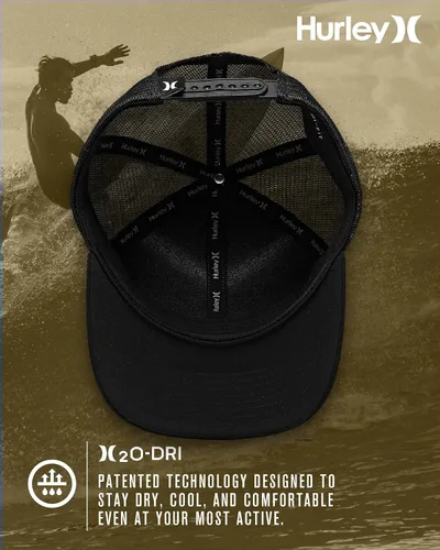 Miniatura 3 de Hurley - Gorro de deporte para hombre, ajustable, ajuste casual, tejido cómodo