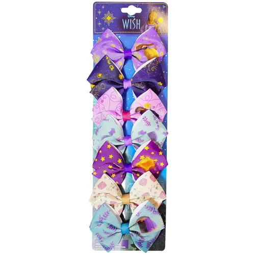 Miniatura 20 de LUV HER Disney Stitch - Lazos para el cabello, paquete de 7 lazos de 4 pulgadas, juego de regalo de accesorios para el cabello, clip de cocodrilo, a