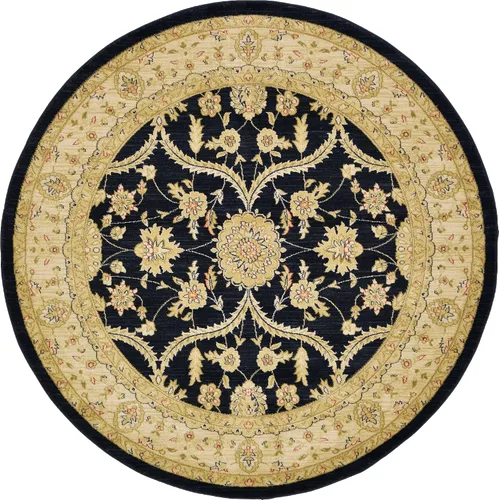 Miniatura 25 de Unique Loom Edinburgh Collection - Alfombra clásica oriental tradicional francesa con diseño floral inspirado en el campo