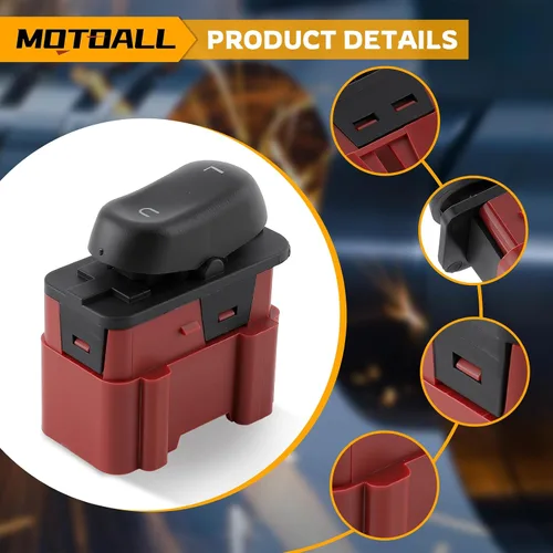 Miniatura 4 de MOTOALL Interruptor de bloqueo de puerta de alimentación para Ford F150 F250 F350 F450 F550 Expedition 1997-2002 Reemplazar XL1Z-14028-AA