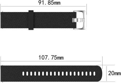 Miniatura 6 de LOKEKE Timex Expedition - Correa de repuesto de silicona de 0.787 in para Timex Expedition/Weekender