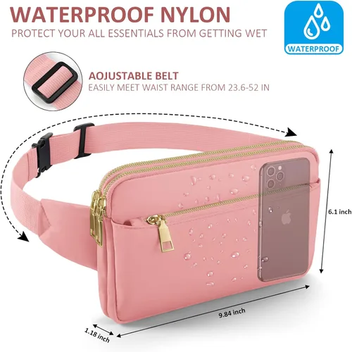 Miniatura 5 de Riñoneras para mujeres y hombres, niñas, niños, adolescentes, a la moda, bolsa de cintura de moda, linda riñonera casual para Disney, viajes, al