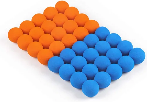 DX DA XIN Bolas de espuma 40 piezas para pistola Air Popper Blaster - Recarga de balas juguetes, balas de repuesto de espuma, balas extra para