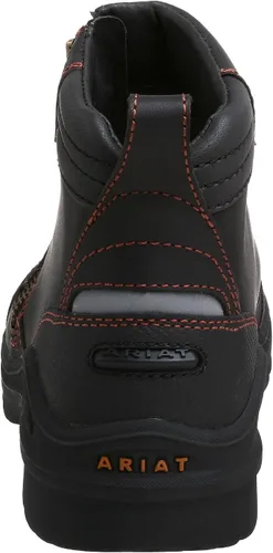 Miniatura 3 de Ariat Barnyard - Botas de trabajo con cremallera lateral, cómodas botas impermeables para mujer, Café Oscuro, 5.5