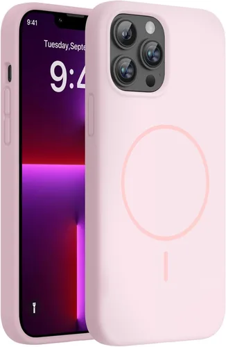 Miniatura 151 de Miracase Funda diseñada para iPhone 13, con protector de pantalla de vidrio templado, forro de microfibra suave antiarañazos, funda de goma