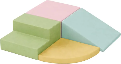 Miniatura 9 de TOLEAD Bloques Grandes de Escalada para Bebés 4 piezas Juguetes de Escalada para Niños Pequeños - Equipo de Gimnasio de Juego de Espuma Suave