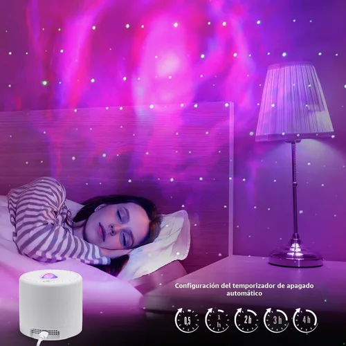 Miniatura 3 de Proyector de estrellas, proyector de galaxia, control remoto y temporizador, luz de galaxia, proyector de luz nocturna de nebulosa LED