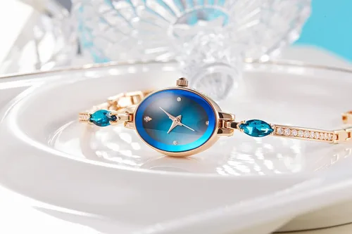 Miniatura 5 de Reloj de pulsera para mujer, mini reloj de moda para mujer, reloj de pulsera de cuarzo, resistente al agua para mujer