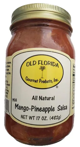 Miniatura 3 de Old Florida Gourmet Salsa de piña y mango suave
