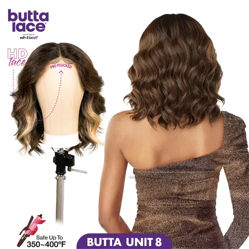 Miniatura 4 de Sensationnel Peluca de encaje frontal HD Butta Lace Unit 8 (1)