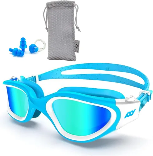 Miniatura 9 de POLARS DESIGN Gafas de natación, gafas de natación polarizadas antivaho para adultos, hombres y mujeres