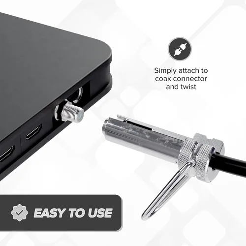 Miniatura 7 de THE CIMPLE CO Llave de cable coaxial y llave de seguridad - Herramienta adaptadora de escudo coaxial para extracción de filtro, apriete