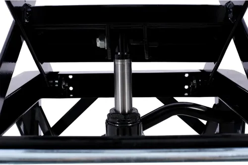 Miniatura 7 de 300LBS Hidráulica Motocicleta Scissor Jack Mesa Elevadora, 13.4-36.2" (negro)