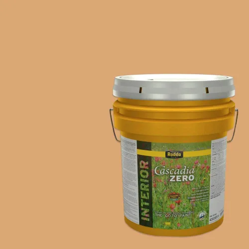 Miniatura 181 de Rodda Paint CASCADIA ZERO - Pintura plana e imprimación para interiores en uno, cuarto de galón, crema de ballet