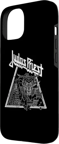 Miniatura 2 de iPhone 15 Judas Priest - Funda Wireframe Defenders