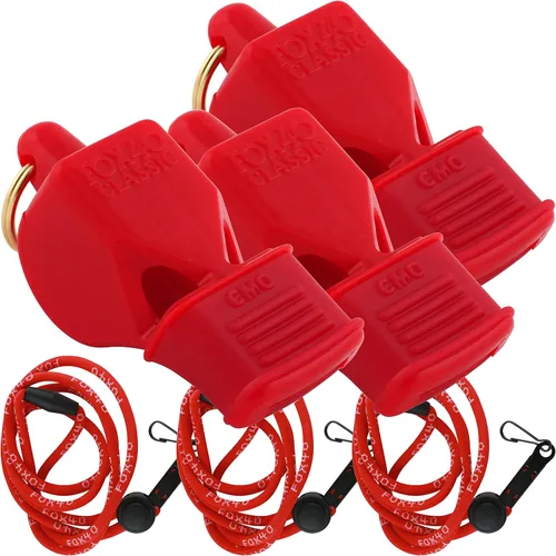 Miniatura 3 de Fox 40 Paquete de 3 cordones clásicos CMG con cordón separable Naranja
