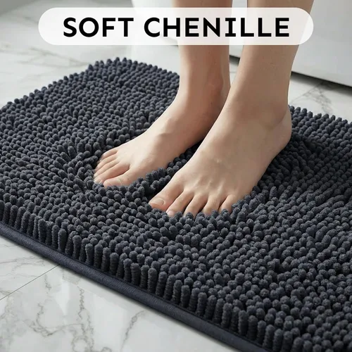 Miniatura 4 de Secura Alfombras de Baño, 47 x 28 Pulgadas, Extra Suaves y Gruesas, Alfombra de Baño Absorbente de Agua, Lavable a Máquina Alfombras de Baño
