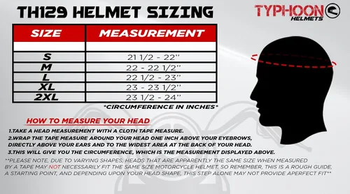 Miniatura 2 de Typhoon - Casco de motocicleta de cara completa para adultos con protección solar desplegable certificado DOT
