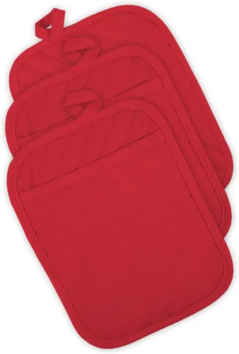 Miniatura 13 de DII Juego de agarraderas de algodón acolchado resistente al calor, diseñado con espacio para personalizar, permitiendo un diseño personalizado, 7 x