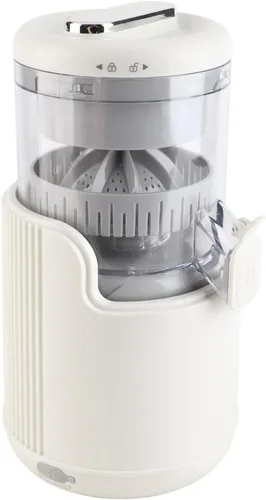 Miniatura 4 de CHICIRIS Exprimidor eléctrico recargable por USB, extractor de jugo, motor de 360 grados para limón naranja cítrico DC7.4V, boquilla a prueba