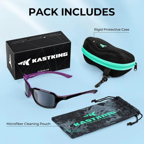 Miniatura 8 de KastKing Atlanta - Anteojos de sol deportivos polarizados para hombres y mujeres, ideales para conducir pesca, ciclismo y correr, protección UV