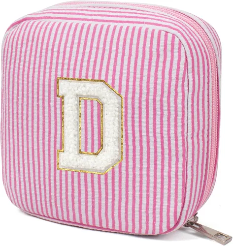 Miniatura 15 de KOTORA Bolsa de Maquillaje Inicial, Bolsa de Viaje de Artículos de Aseo, Bolsa de Maquillaje Transparente, Bolsas de Cosméticos Organizadoras