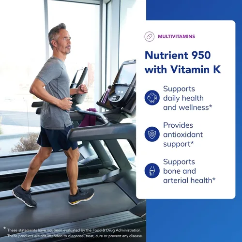 Miniatura 3 de Pure Encapsulations Nutrient 950 con vitamina K 180's - Suplemento multivitamínico y mineral - Soporte óseo y arterial* - Absorción óptima - Sin
