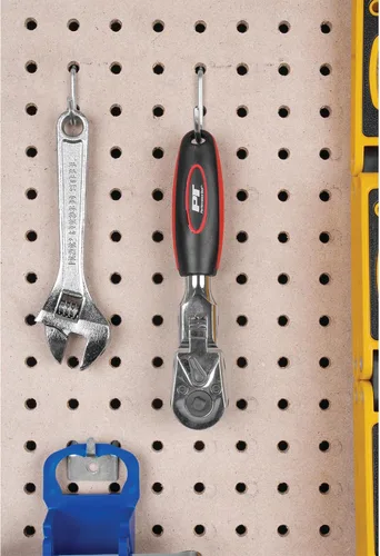 Miniatura 5 de Performance Tool W9116 - Trinquete rechoncho de cabeza flexible de doble accionamiento de 1/4 pulgadas y 3/8 pulgadas