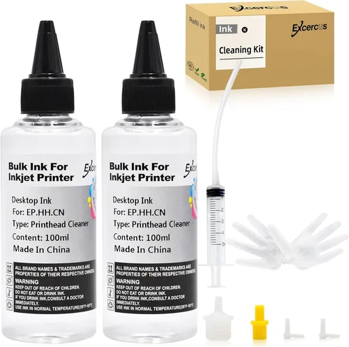 Miniatura 10 de Kit de limpieza de cabezal de impresión compatible con Brother Epson HP Canon Boquilla de inyección de tinta EcoTank Officejet Deskjet Pixma