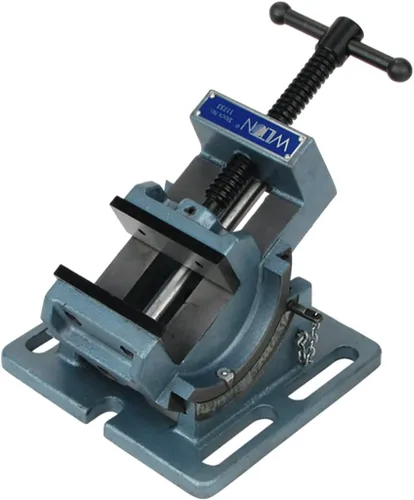 Miniatura 9 de Wilton Prensa de taladro angular estilo cuna, 3.0 in de ancho de mandíbula & apertura, profundidad de mandíbula de 1.5 in (modelo CR3)