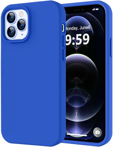 Miniatura 359 de LOVE 3000 Compatible con Funda para iPhone 15, [Cámara de Cobertura Completa de Silicona Suave] [Protección contra Caídas de 8 pies], Forro de Negro
